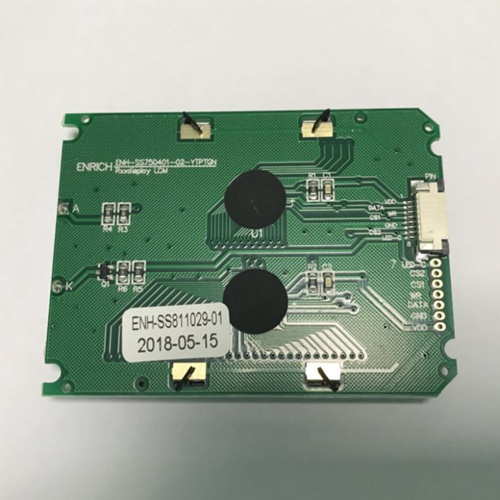 Digital Segment LCD Black On White