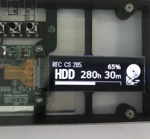 Display OLED a 2,1 pollici 256x64 pixel