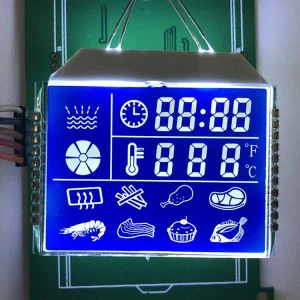 Segmento blu LCD