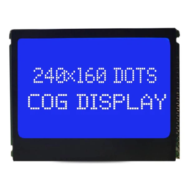 Modulo display LCD COG 240x160 punti blu STN
