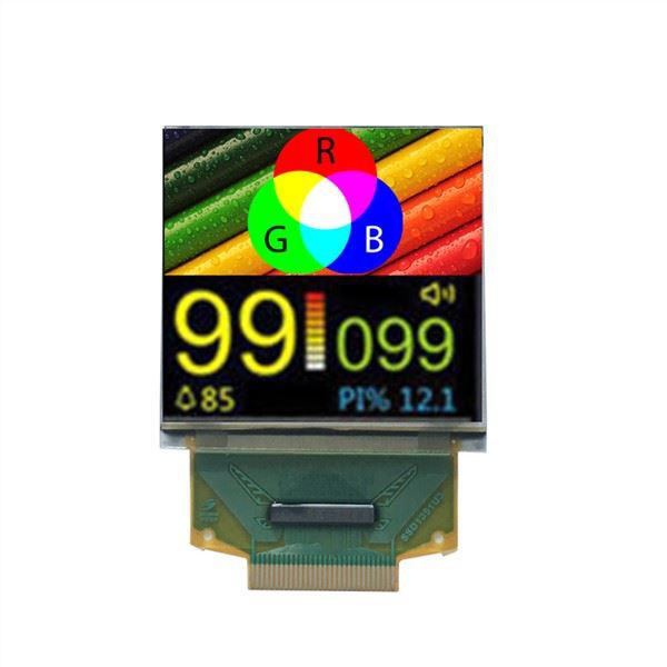 Schermo OLED grafico a colori da 1,5 pollici Oled 30 pin 128 * 128 pannello Oled