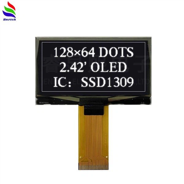 Modulo display OLED 128x64 da 2,42 pollici personalizzato
